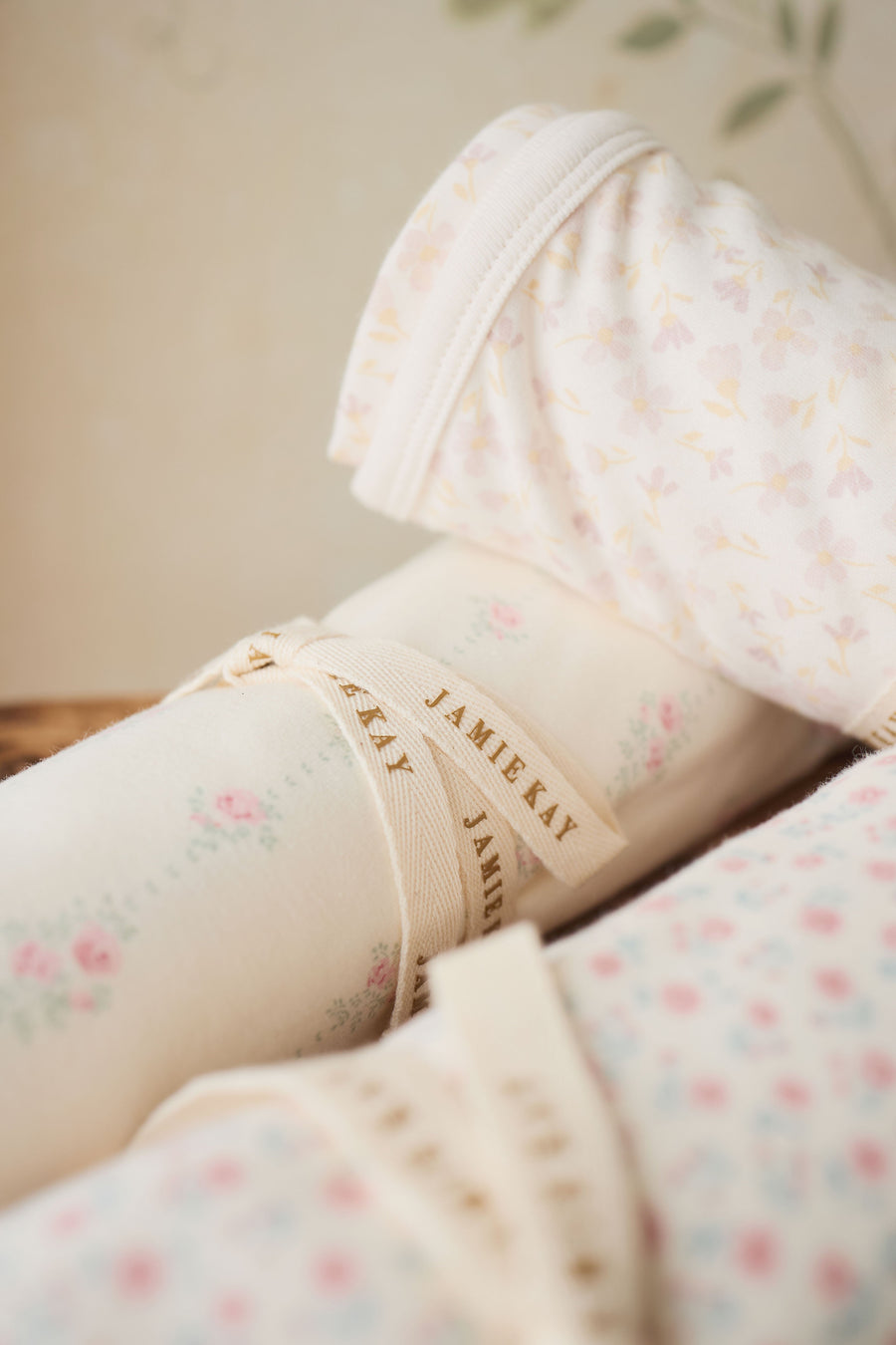 Organic Cotton Murphy Wrap - Rose Trail Childrens Pyjama from Jamie Kay Australia