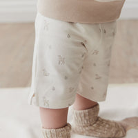 Pima Cotton Marley Short - Fable Deer Cloud Childrens Short from Jamie Kay Australia