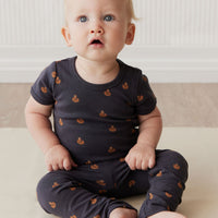 Organic Cotton Everyday Legging - Fox Cubs Constellation Childrens Legging from Jamie Kay Australia