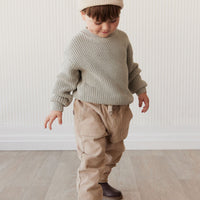 Cillian Cord Pant - Fawn Childrens Pant from Jamie Kay Australia