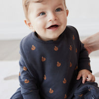 Organic Cotton Bib - Fox Cubs Constellation Childrens Bib from Jamie Kay Australia