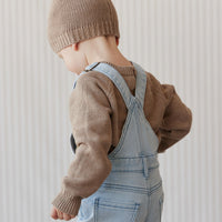 Arlo Overall - Washed Denim Childrens Overall from Jamie Kay Australia