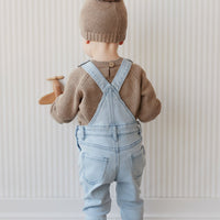 Arlo Overall - Washed Denim Childrens Overall from Jamie Kay Australia