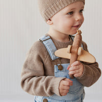 Arlo Overall - Washed Denim Childrens Overall from Jamie Kay Australia