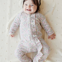 Organic Cotton Melanie Onepiece - Fifi Mini Slightly Pink Childrens Onepiece from Jamie Kay Australia