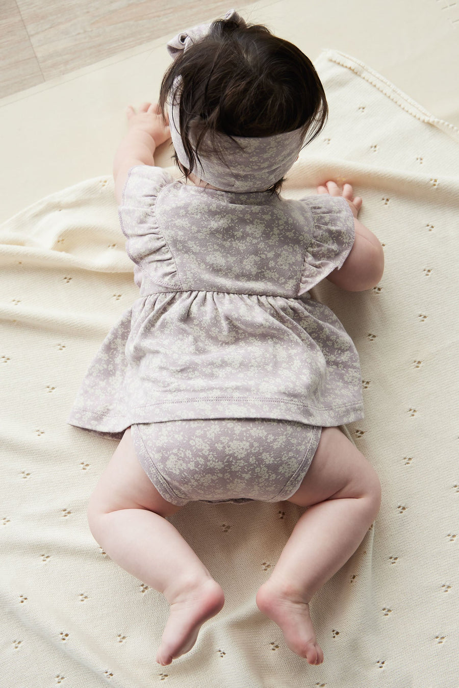 Organic Cotton Elianna Playsuit - Sadie Luna Childrens Playsuit from Jamie Kay Australia