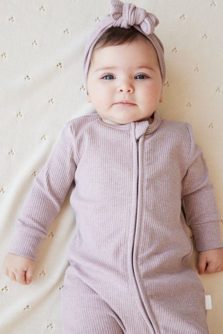 Organic Cotton Modal Frankie Onepiece - Tulip Marle Childrens Onepiece from Jamie Kay Australia