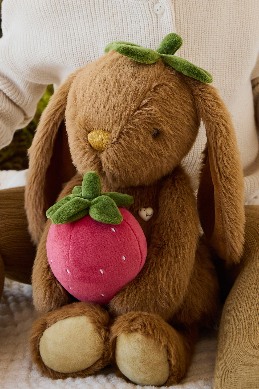Snuggle Bunnies - Strawberry Penelope - Oak Childrens Toys from Jamie Kay Australia