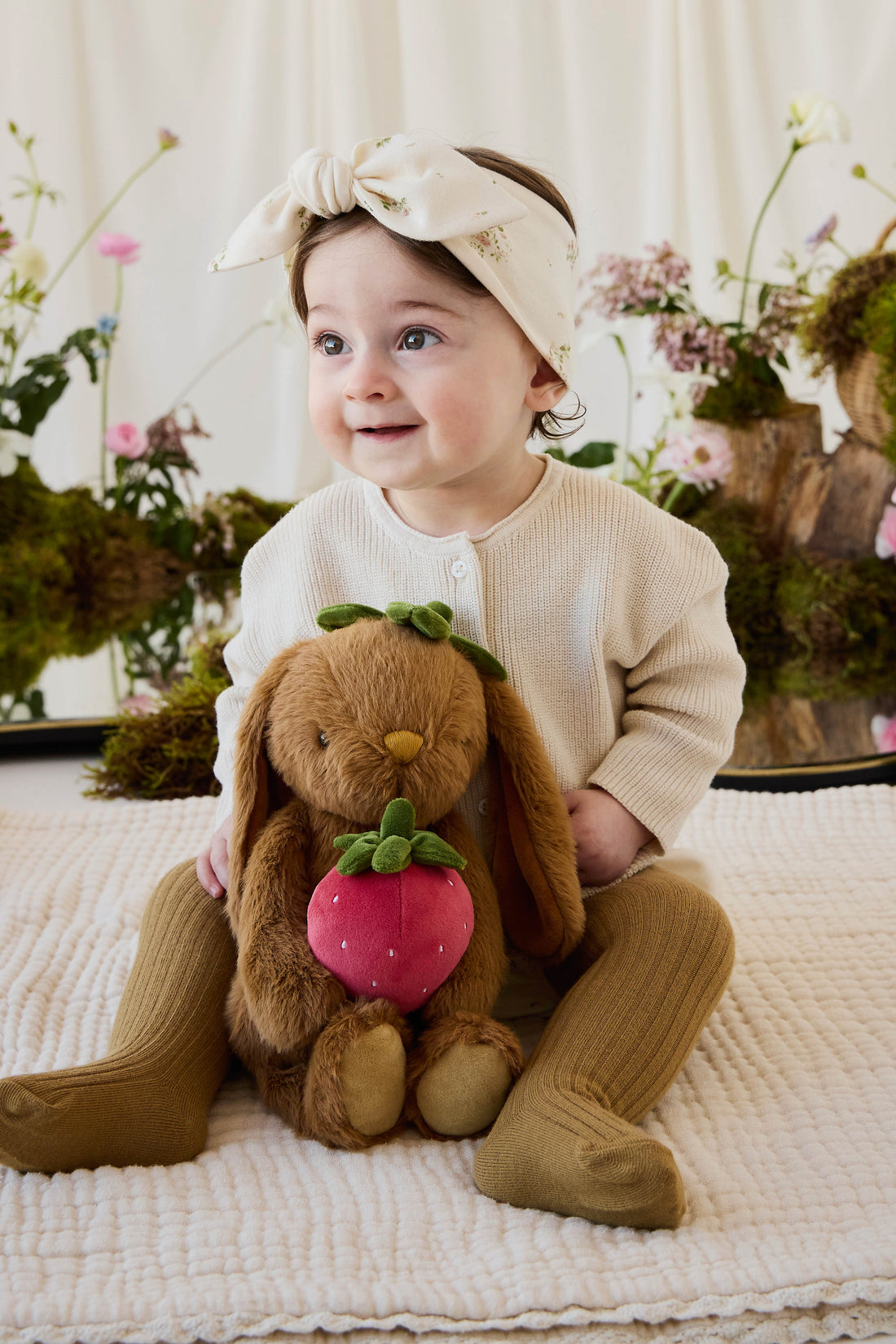 Snuggle Bunnies - Strawberry Penelope - Oak Childrens Toys from Jamie Kay Australia