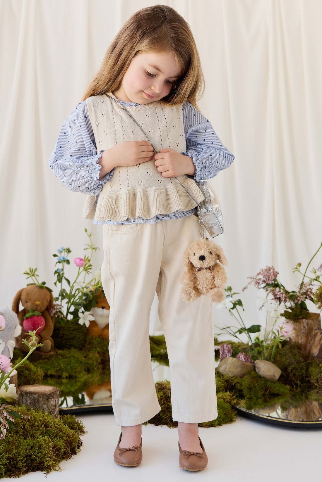 Snuggle Bunnies - Honey Keyring - Honey Childrens Toys from Jamie Kay Australia