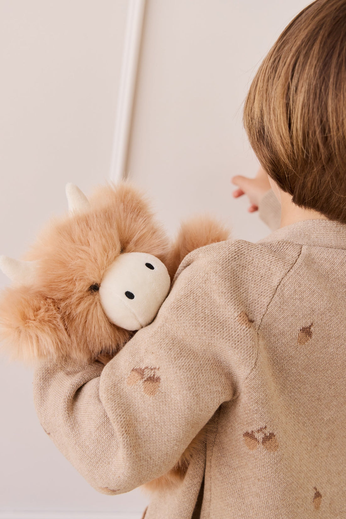 Snuggle Bunnies - Hilda The Highland Cow - Caramel Childrens Toys from Jamie Kay Australia