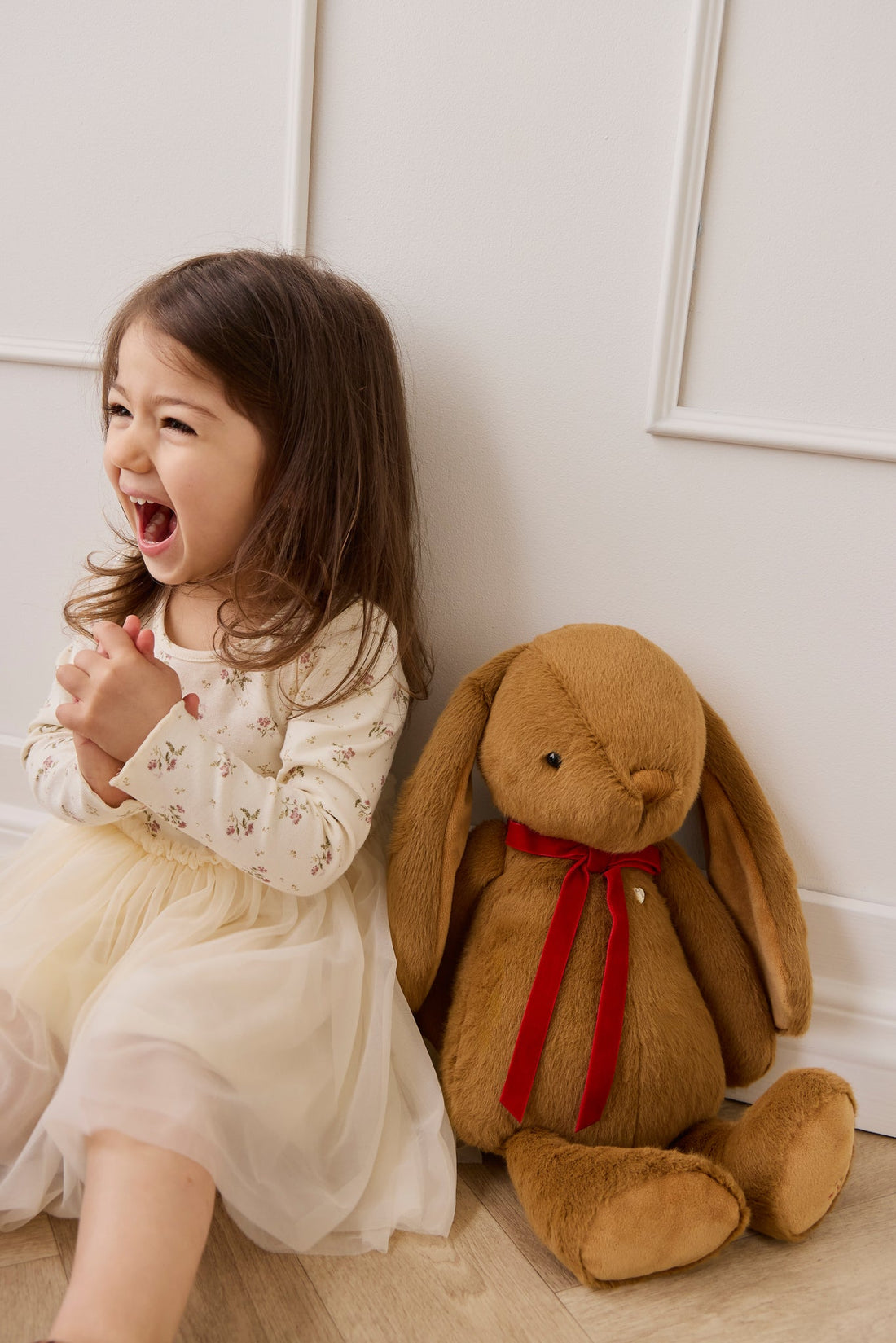 Snuggle Bunnies - Penelope - Toffee Childrens Toy from Jamie Kay NZ