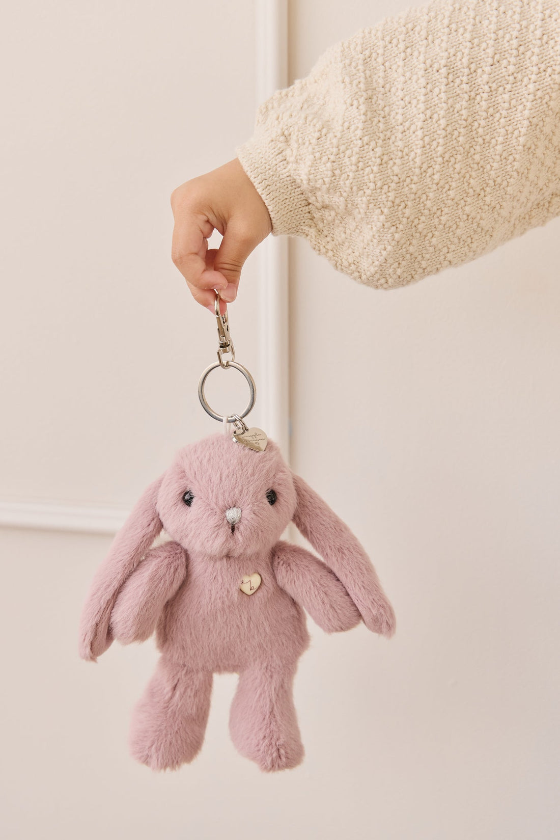 Snuggle Bunnies - Penelope Keyring - Periwinkle Childrens Toys from Jamie Kay Australia