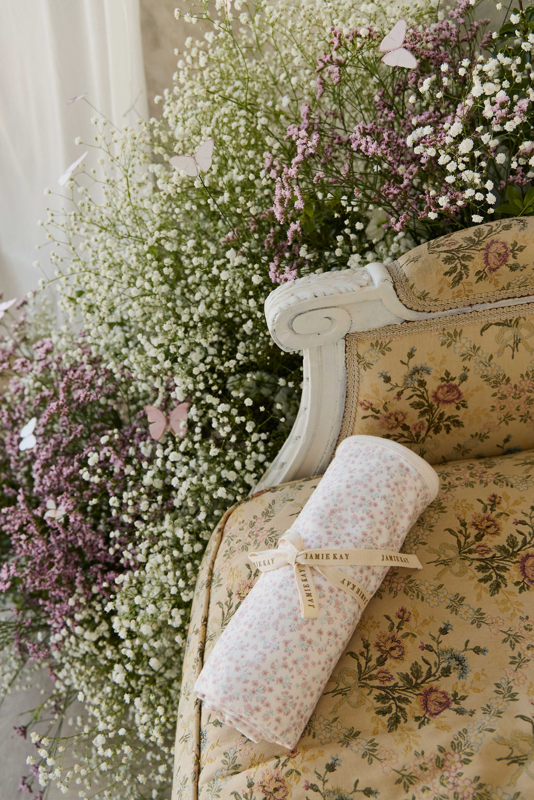 Organic Cotton Murphy Wrap - Posy Milk Childrens Blanket from Jamie Kay Australia