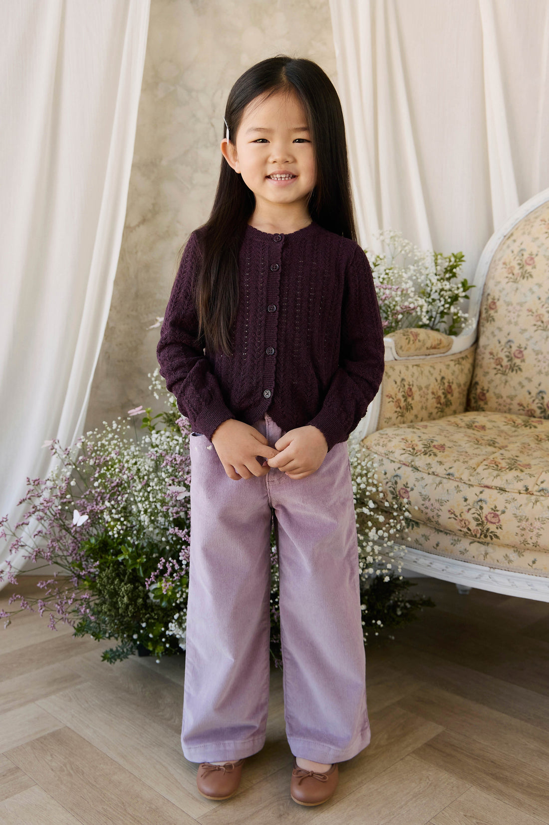 Astra Pant - Orchid Childrens Pant from Jamie Kay Australia