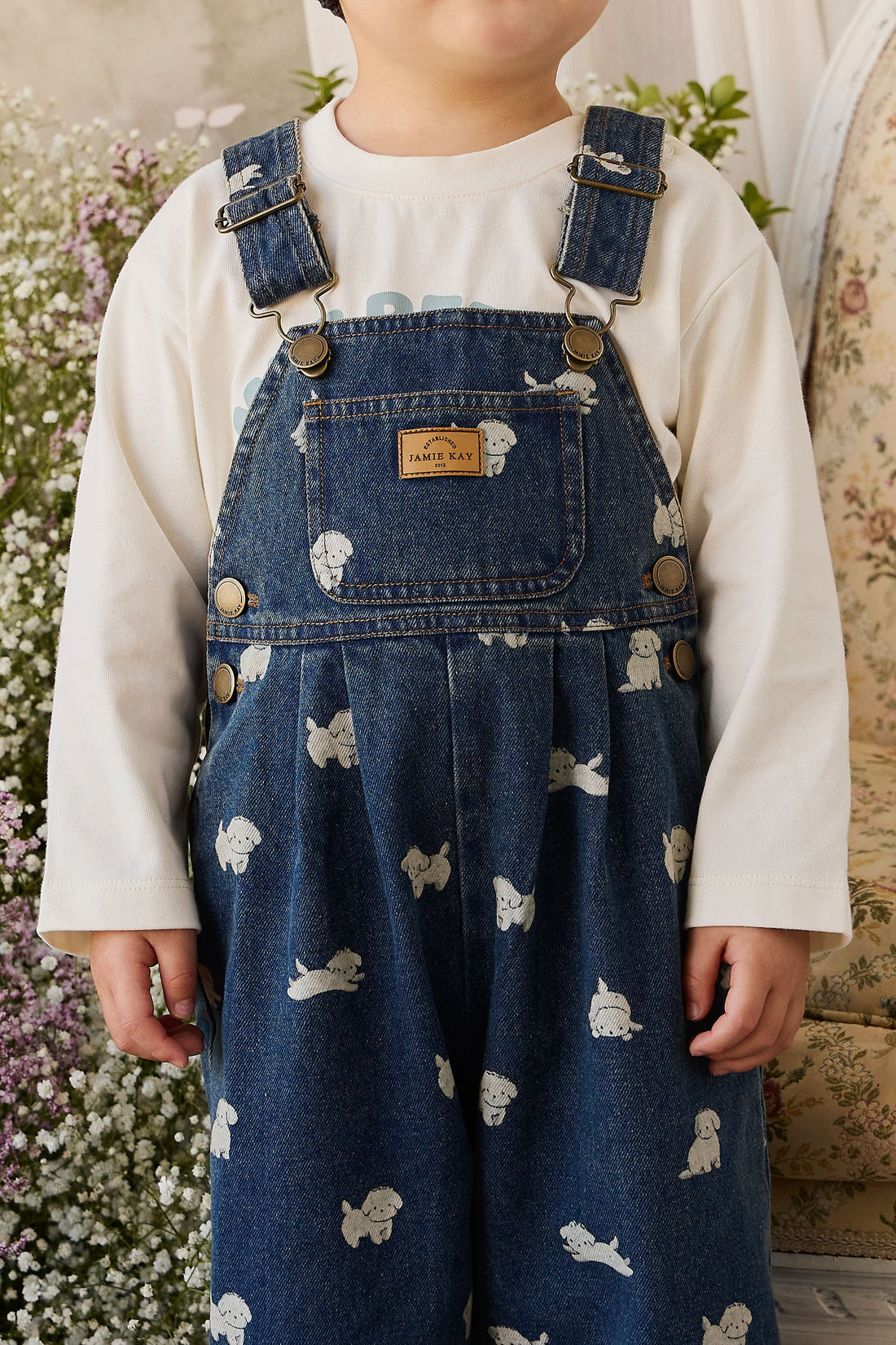 Wilson Overall - Finnegan Denim Childrens Overall from Jamie Kay Australia