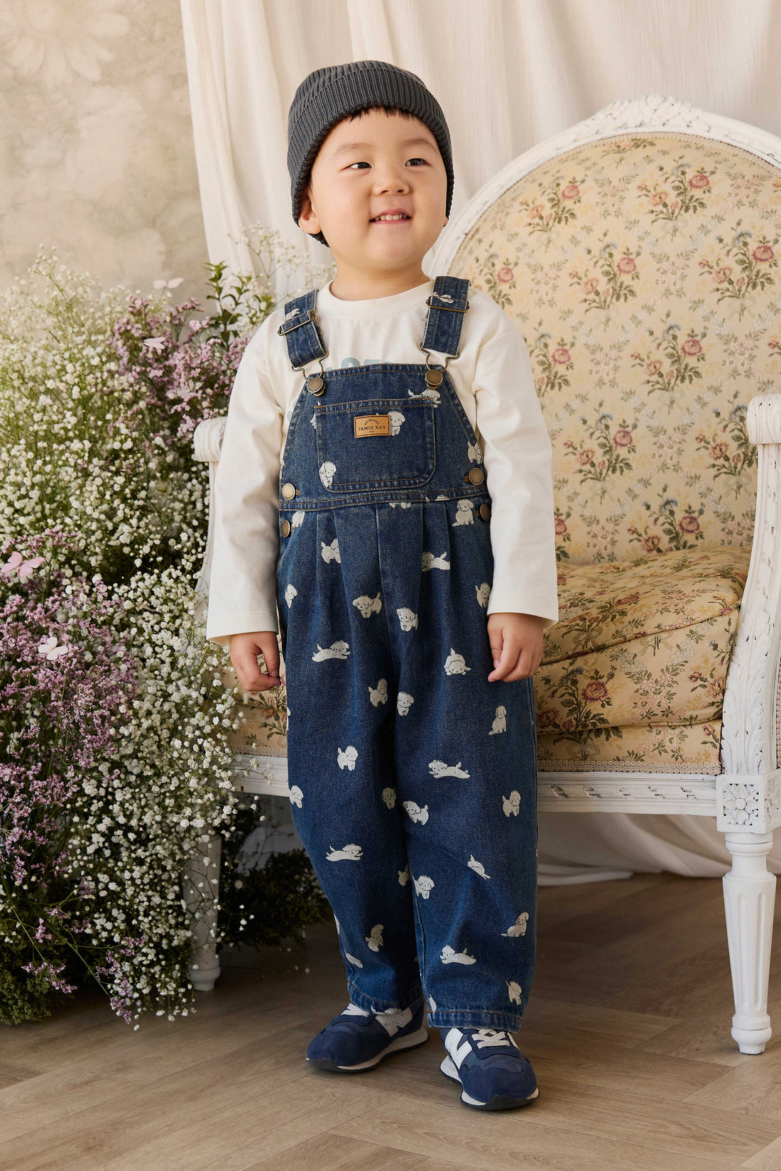 Wilson Overall - Finnegan Denim Childrens Overall from Jamie Kay Australia