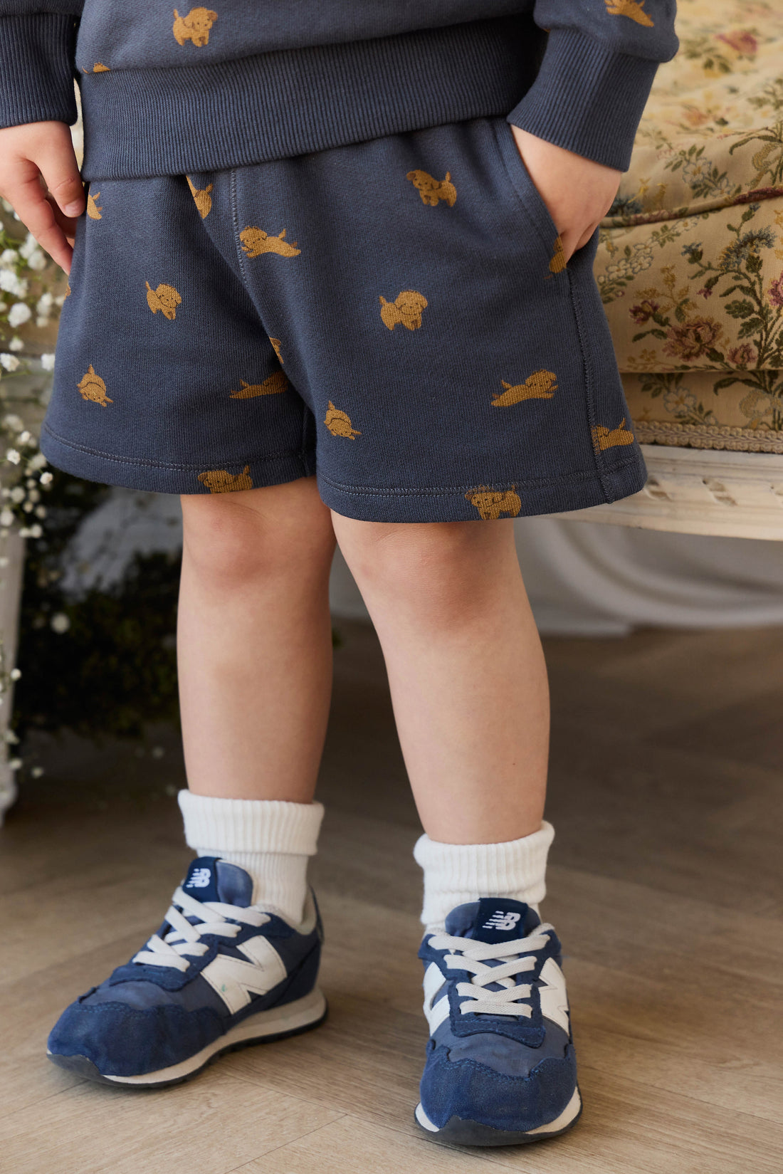 Organic Cotton Jalen Short - Playful Milo Captain Childrens Short from Jamie Kay Australia