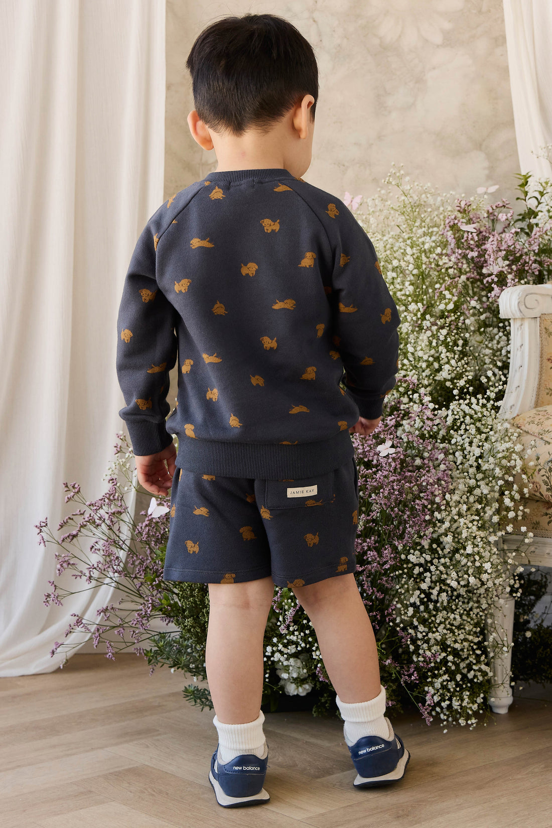 Organic Cotton Jalen Short - Playful Milo Captain Childrens Short from Jamie Kay Australia