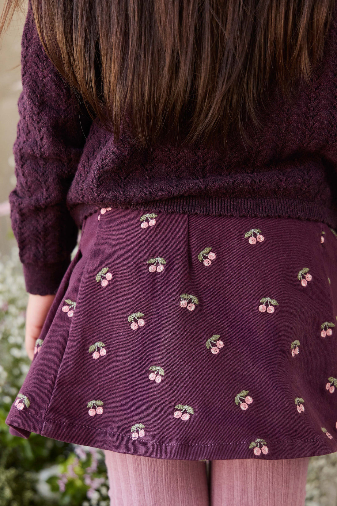 Beatrice Skirt - Cherry Fig Childrens Skirt from Jamie Kay Australia