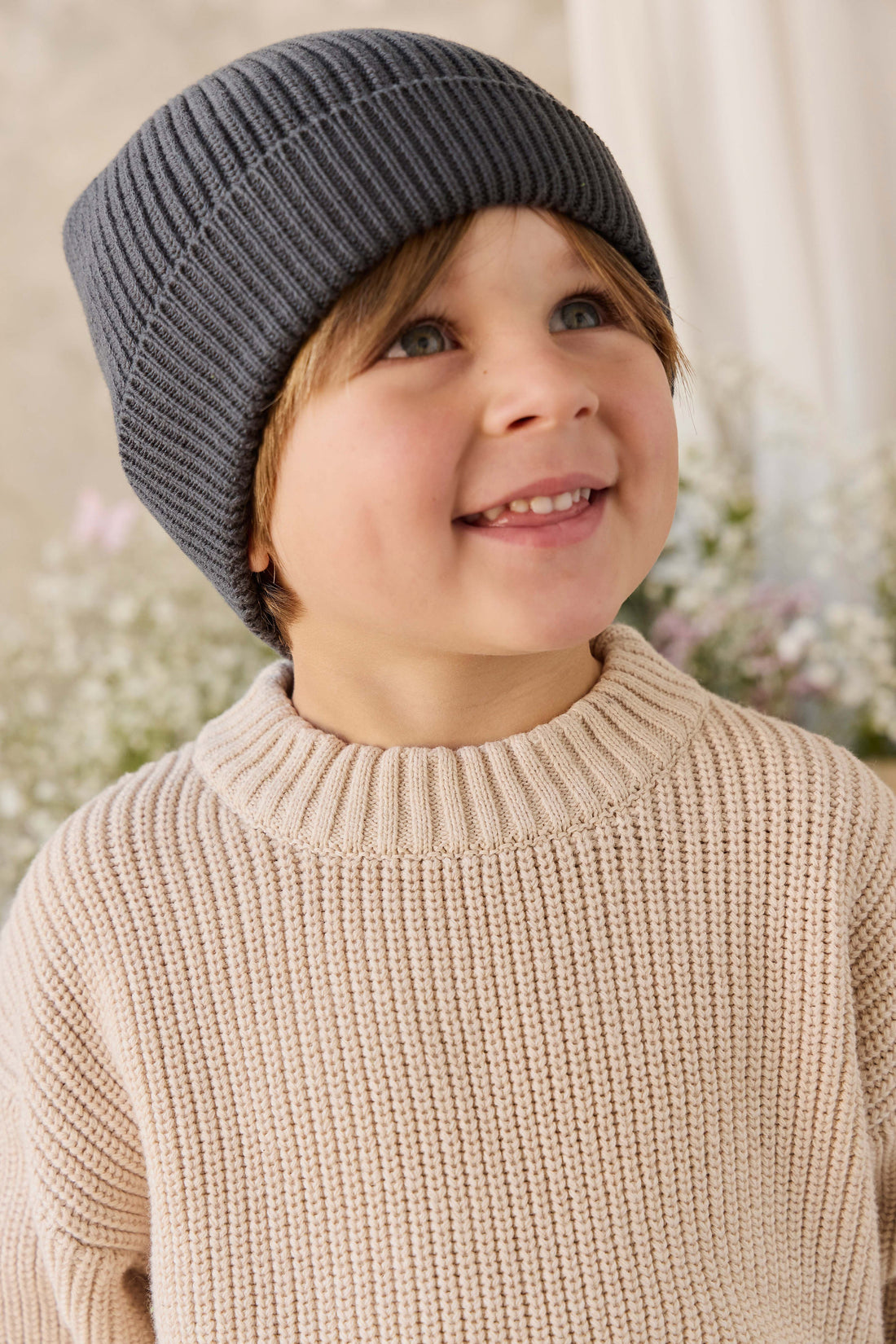 Johan Knit Beanie - Comet Sea Star Childrens Beanie from Jamie Kay Australia