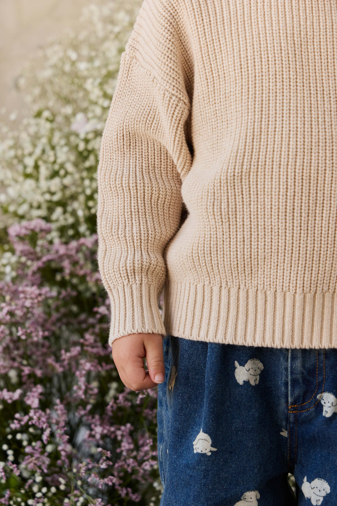 Johan Jumper - Vintage Linen Childrens Jumper from Jamie Kay Australia