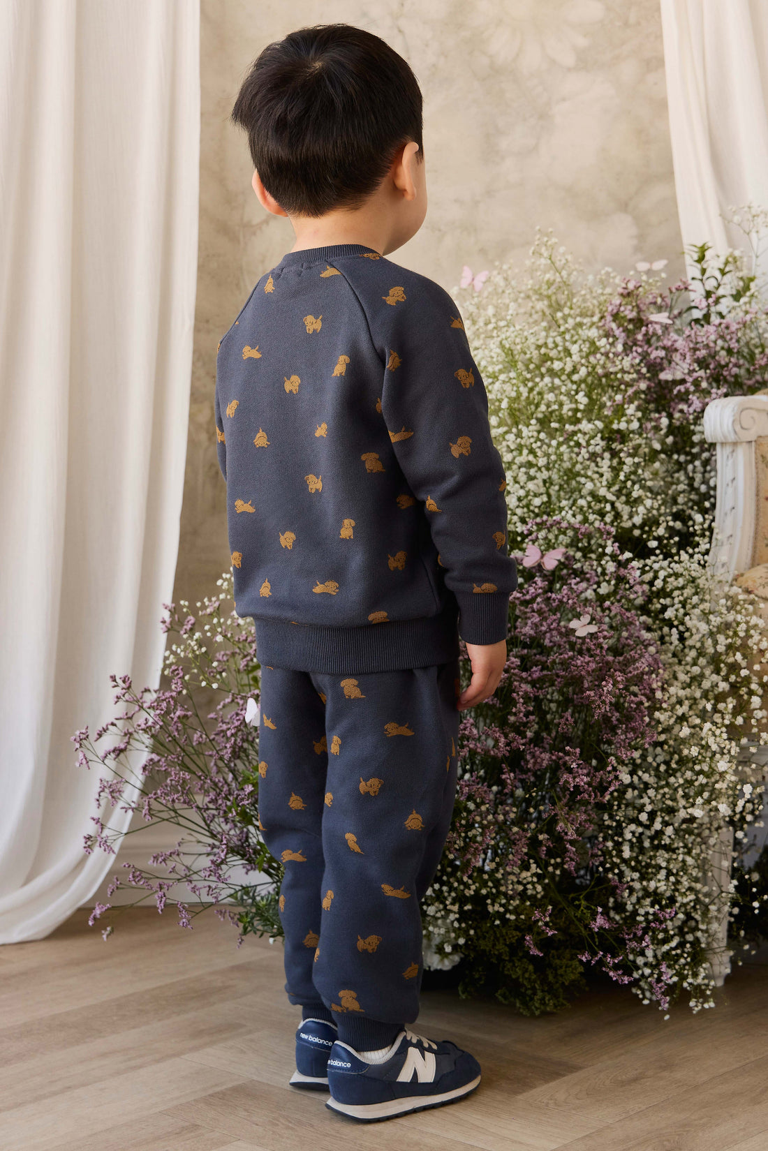 Organic Cotton Nash Track Pant - Playful Milo Captain Childrens Pant from Jamie Kay Australia