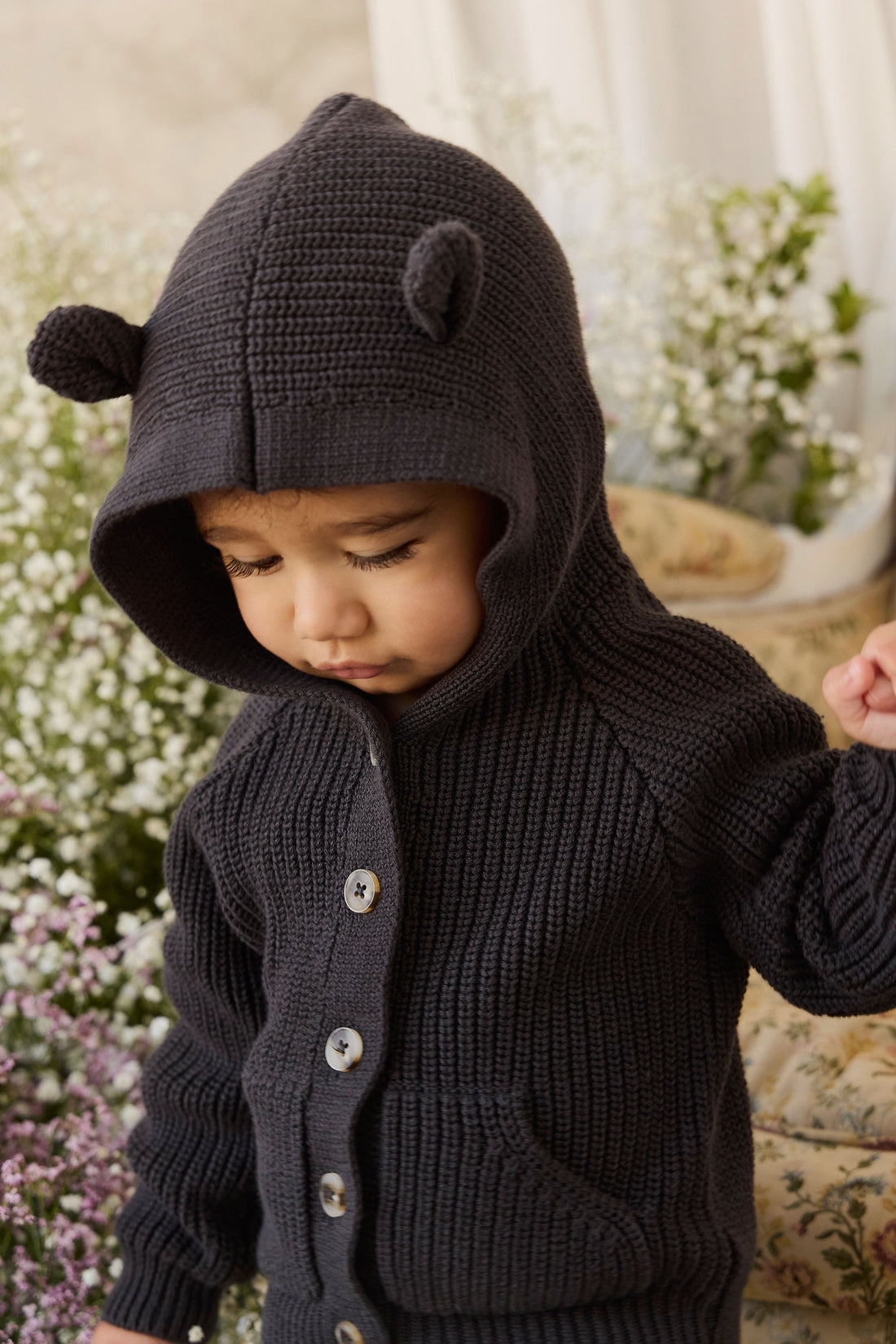 Bear Cardigan - Comet Childrens Cardigan from Jamie Kay Australia