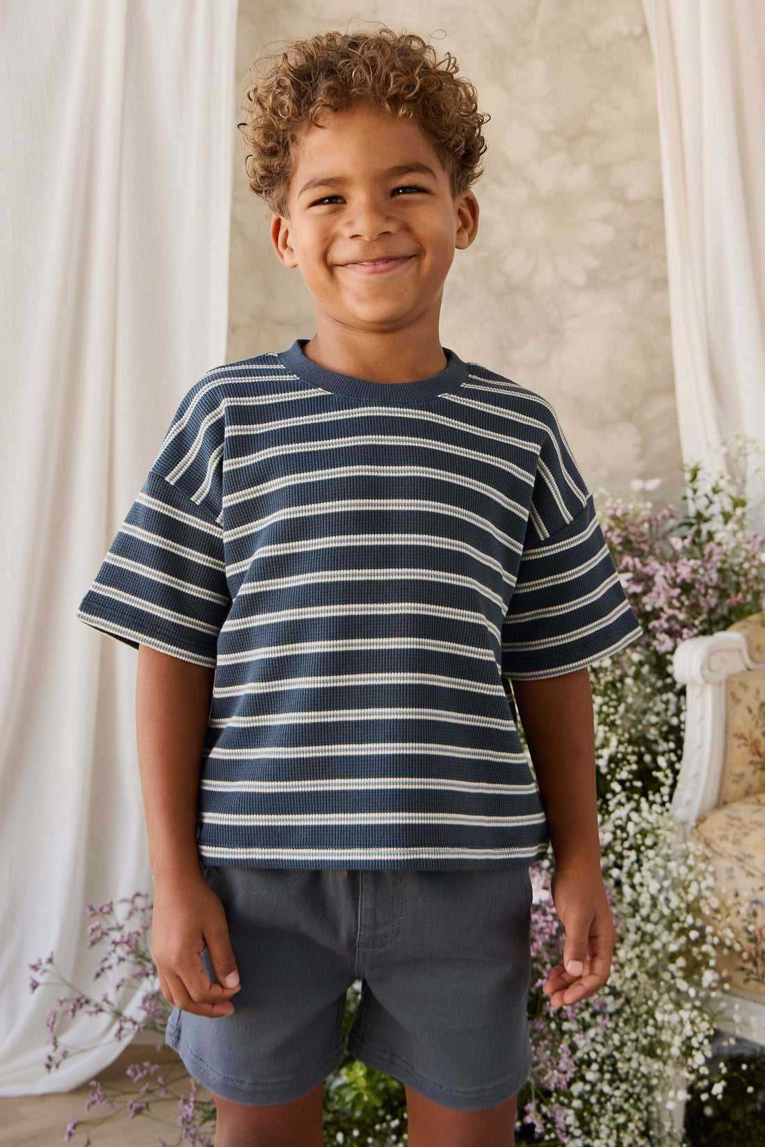 Romeo Short - Captain Childrens Shorts from Jamie Kay Australia