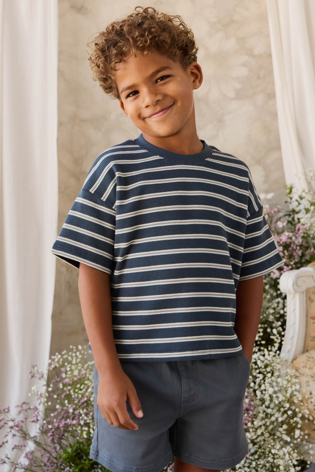 Romeo Short - Captain Childrens Shorts from Jamie Kay Australia