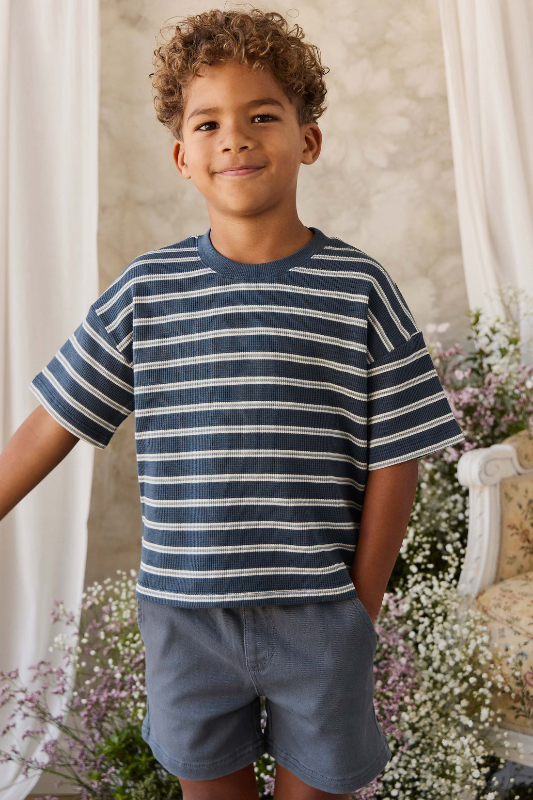 Romeo Short - Captain Childrens Shorts from Jamie Kay Australia