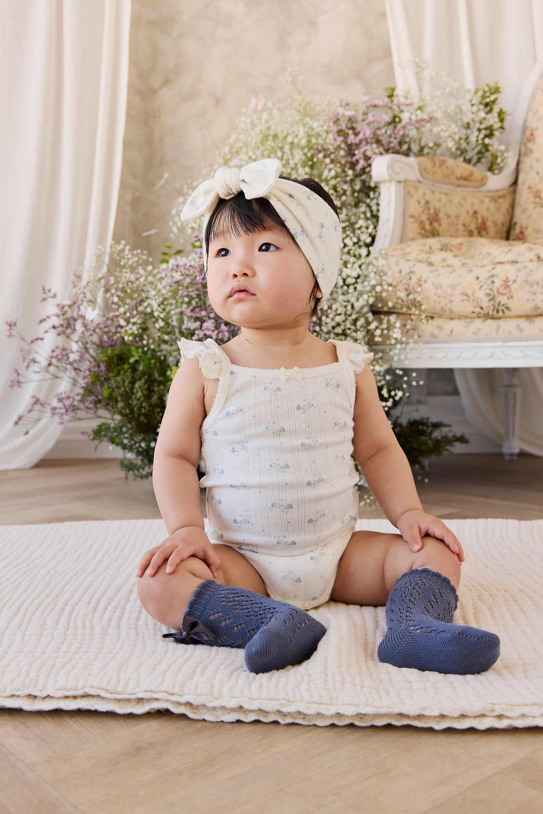 Charlotte Socks - Bastille Childrens Socks from Jamie Kay Australia
