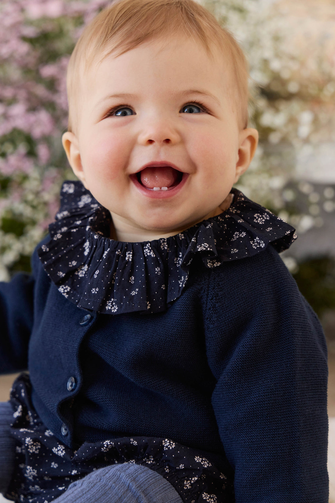 Delaney Knitted Cardigan - Starry Night Childrens Cardigan from Jamie Kay Australia