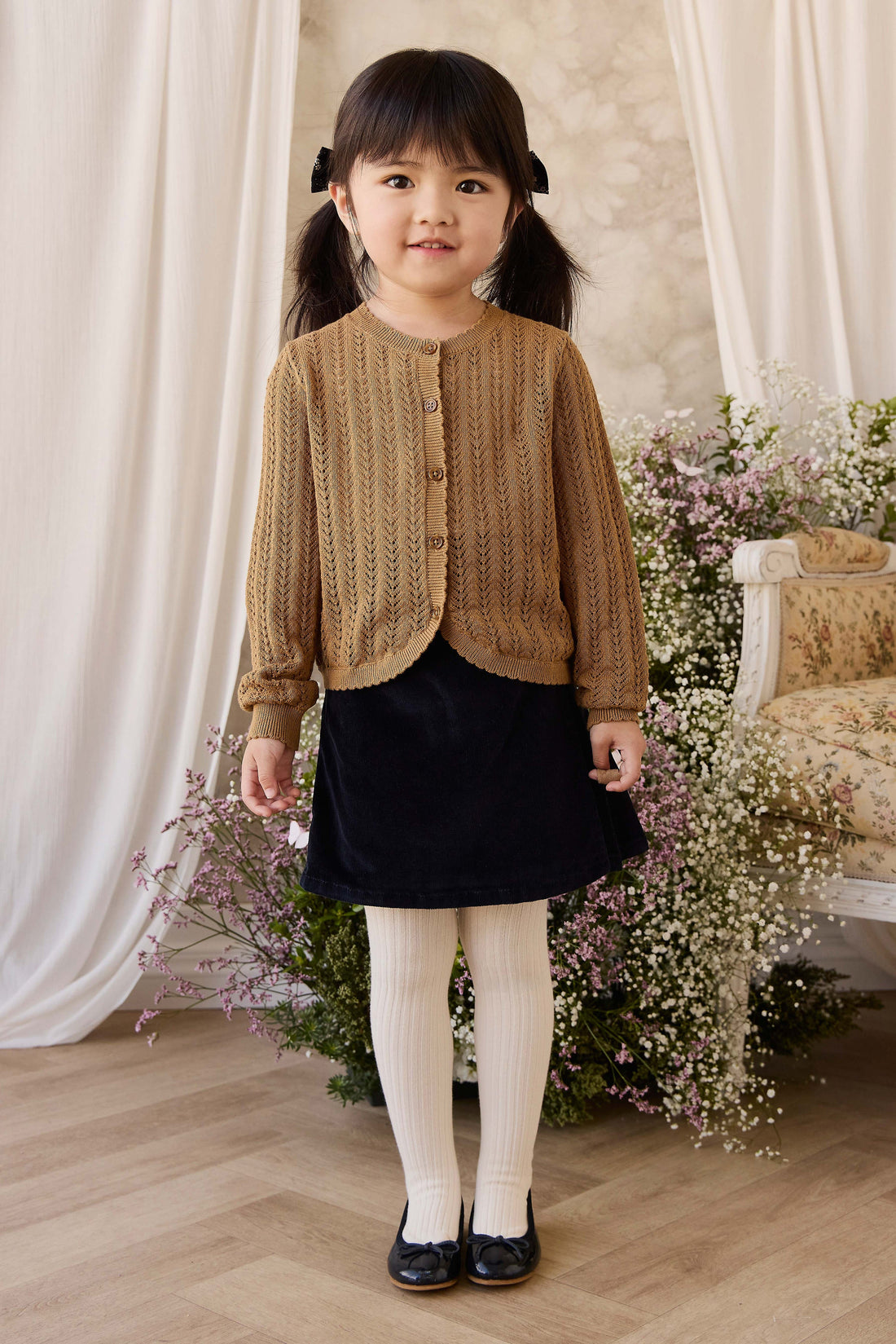Beatrice Skirt - Navy Childrens Skirt from Jamie Kay Australia