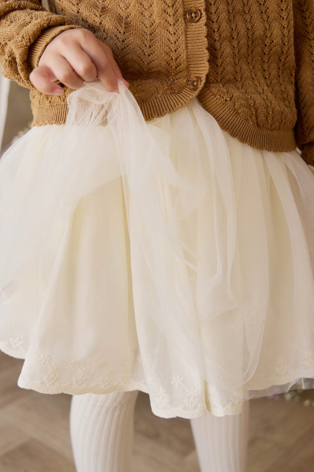 Leonie Skirt - Parchment Childrens Skirt from Jamie Kay Australia