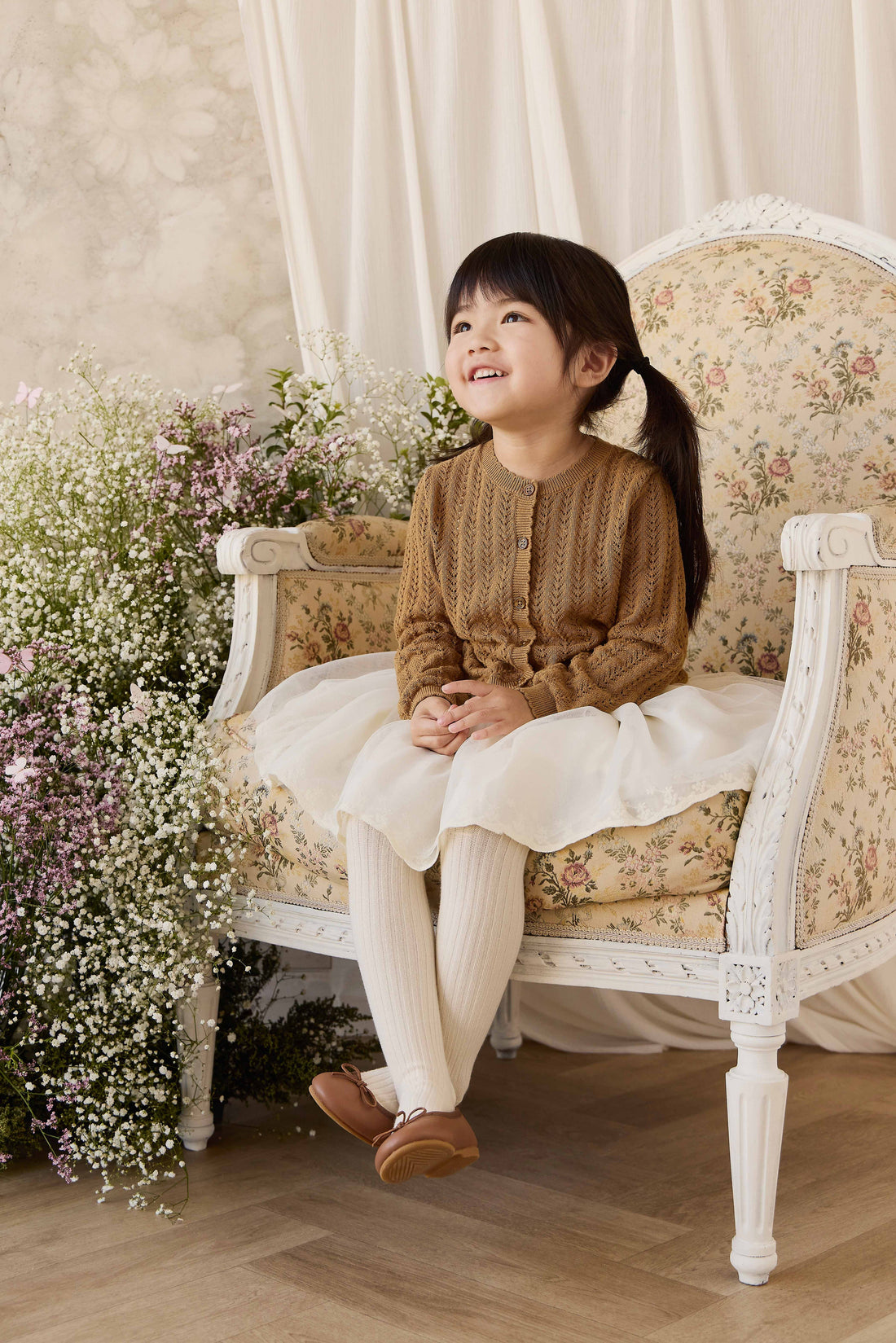 Leonie Skirt - Parchment Childrens Skirt from Jamie Kay Australia