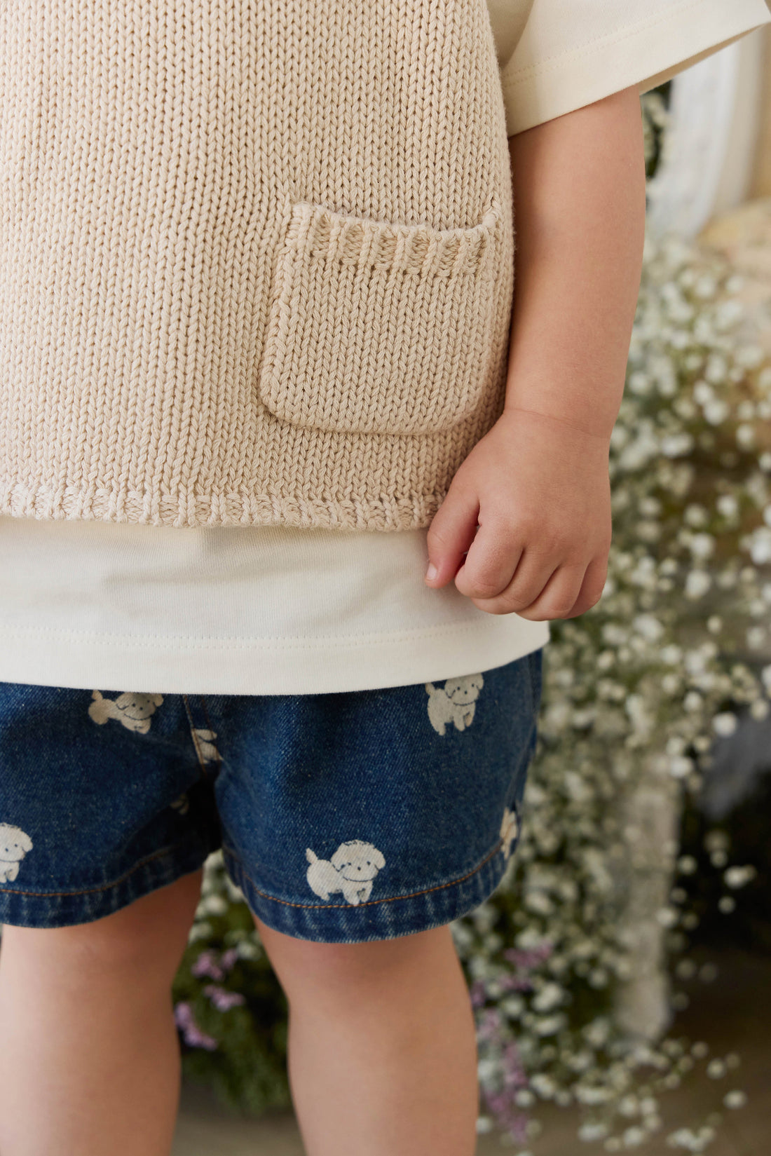 Reid Denim Short - Finnegan Denim Childrens Shorts from Jamie Kay Australia