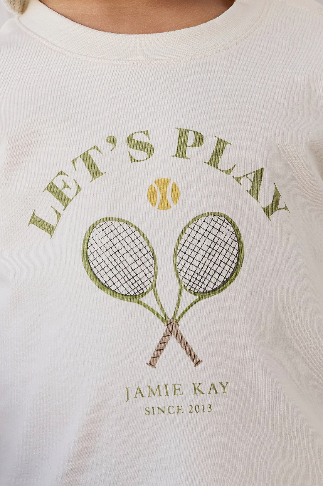 Organic Cotton Marshall Long Sleeve Top - Lets Play Tofu Childrens Top from Jamie Kay Australia