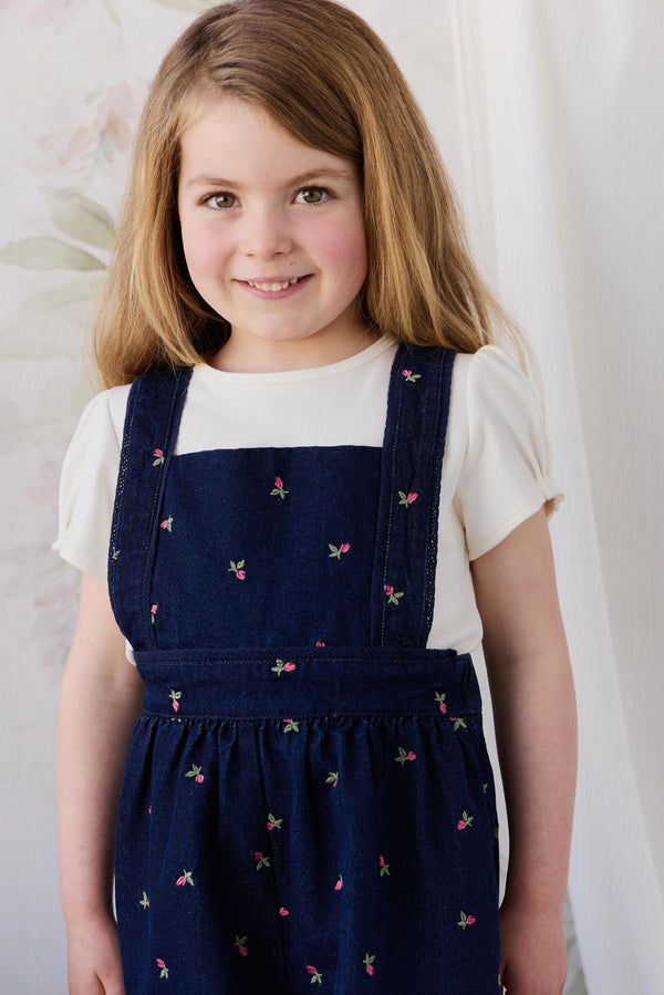 Pima Cotton Kaianna Top - Parchment Childrens Top from Jamie Kay Australia
