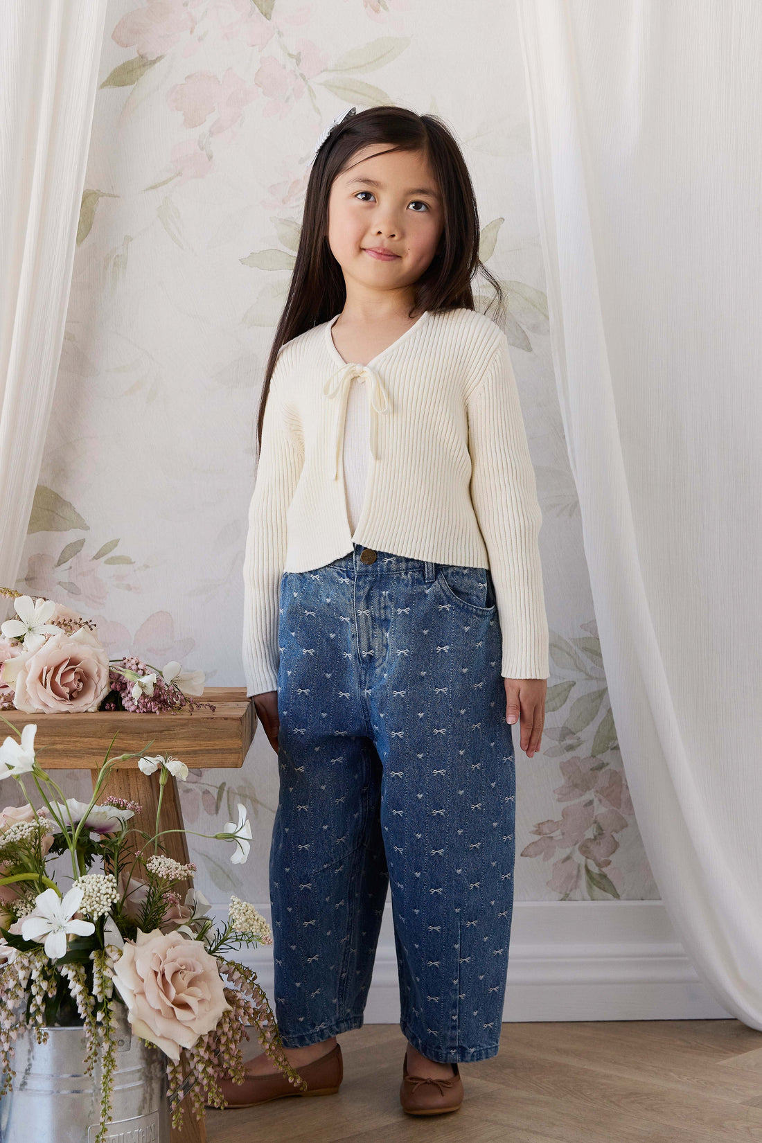 Shelby Cardigan - Vintage Lace Childrens Cardigan from Jamie Kay Australia