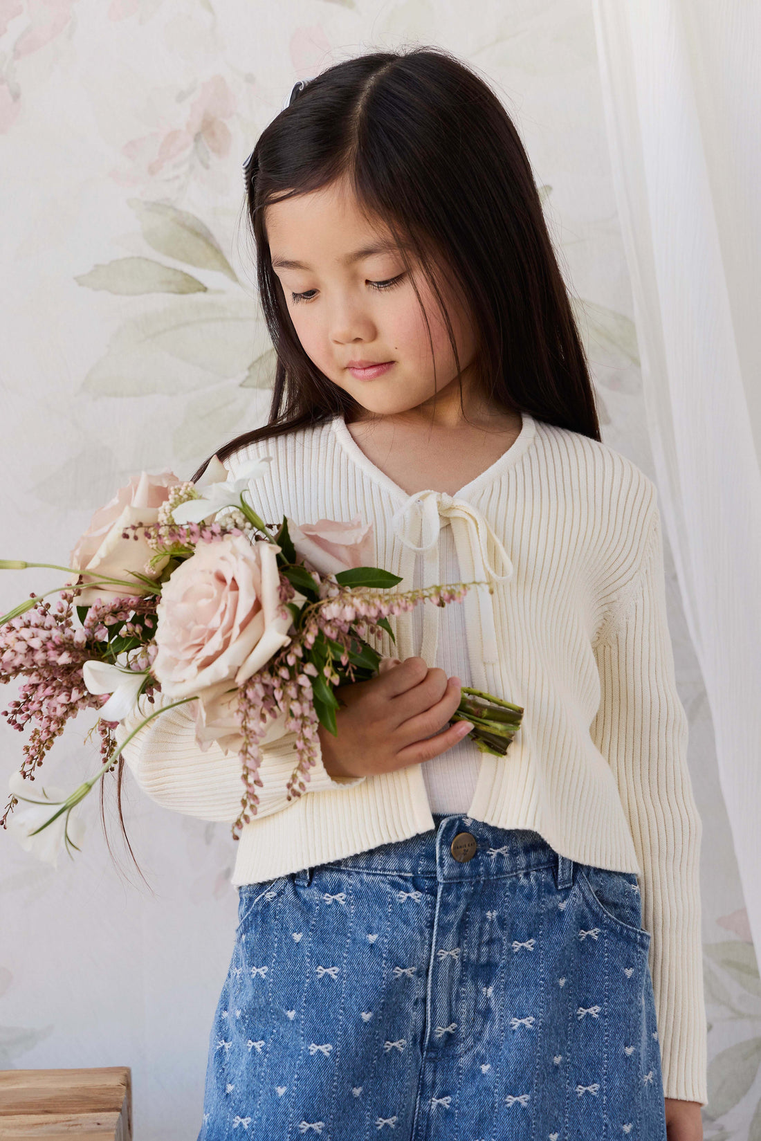 Shelby Cardigan - Vintage Lace Childrens Cardigan from Jamie Kay Australia