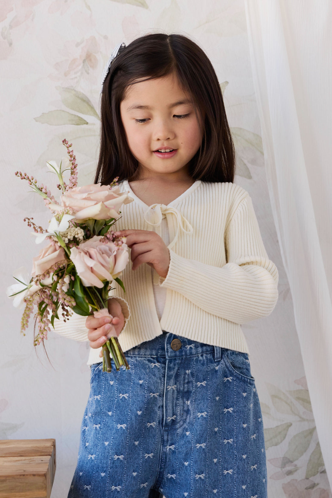 Shelby Cardigan - Vintage Lace Childrens Cardigan from Jamie Kay Australia