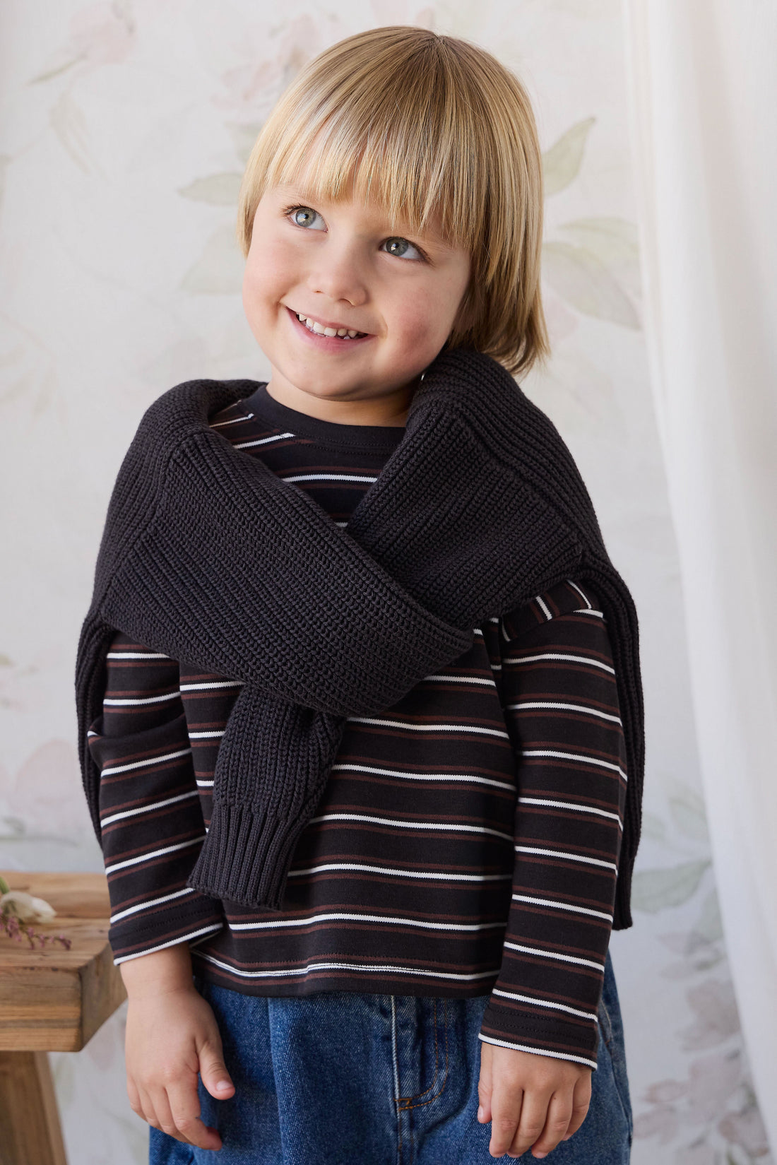 Johan Knitted Cardigan - Slick Childrens Cardigan from Jamie Kay Australia