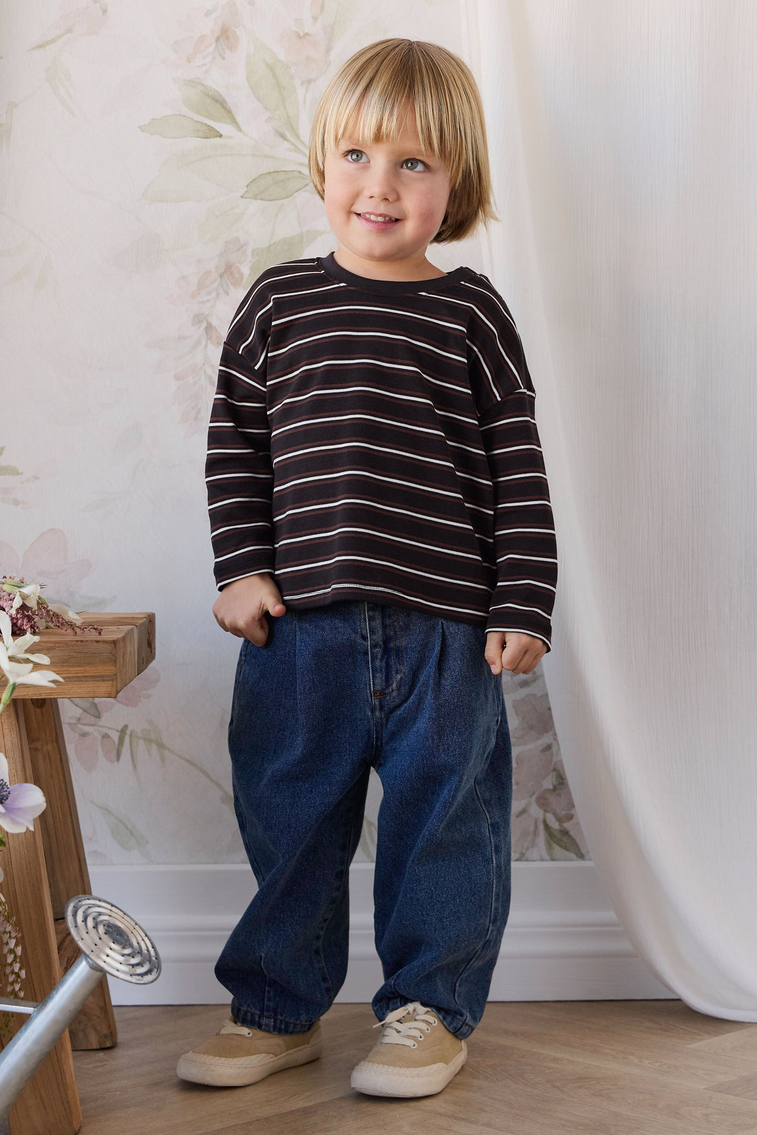 Penn Denim Pant - Classic Wash Denim Childrens from Jamie Kay Australia