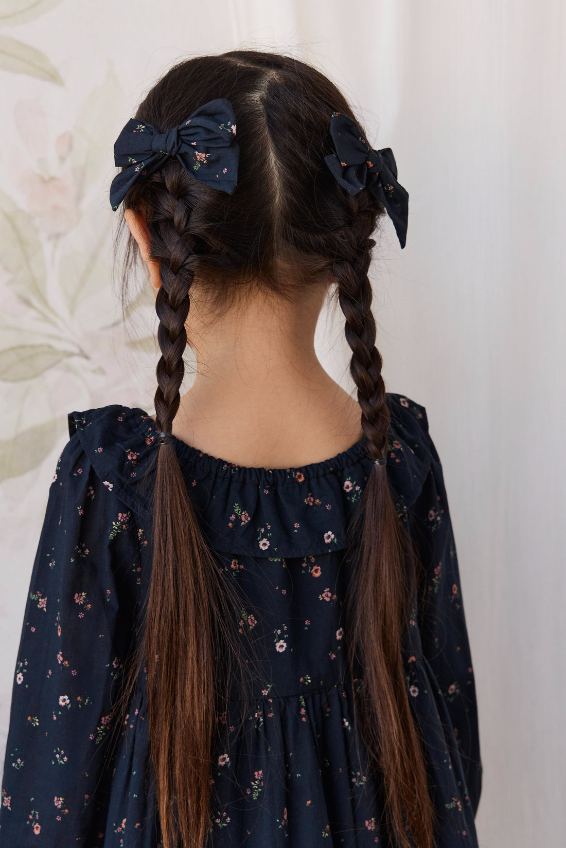Organic Cotton Tayah Dress - Eloise Navy Childrens Dress from Jamie Kay Australia