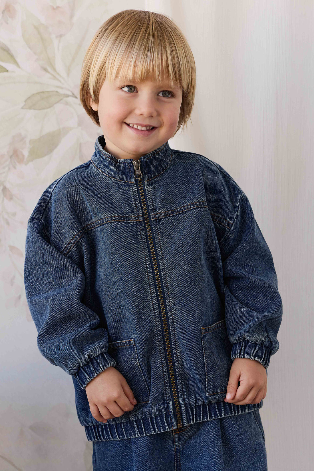 Murray Denim Jacket - Classic Wash Denim Childrens Jacket from Jamie Kay Australia