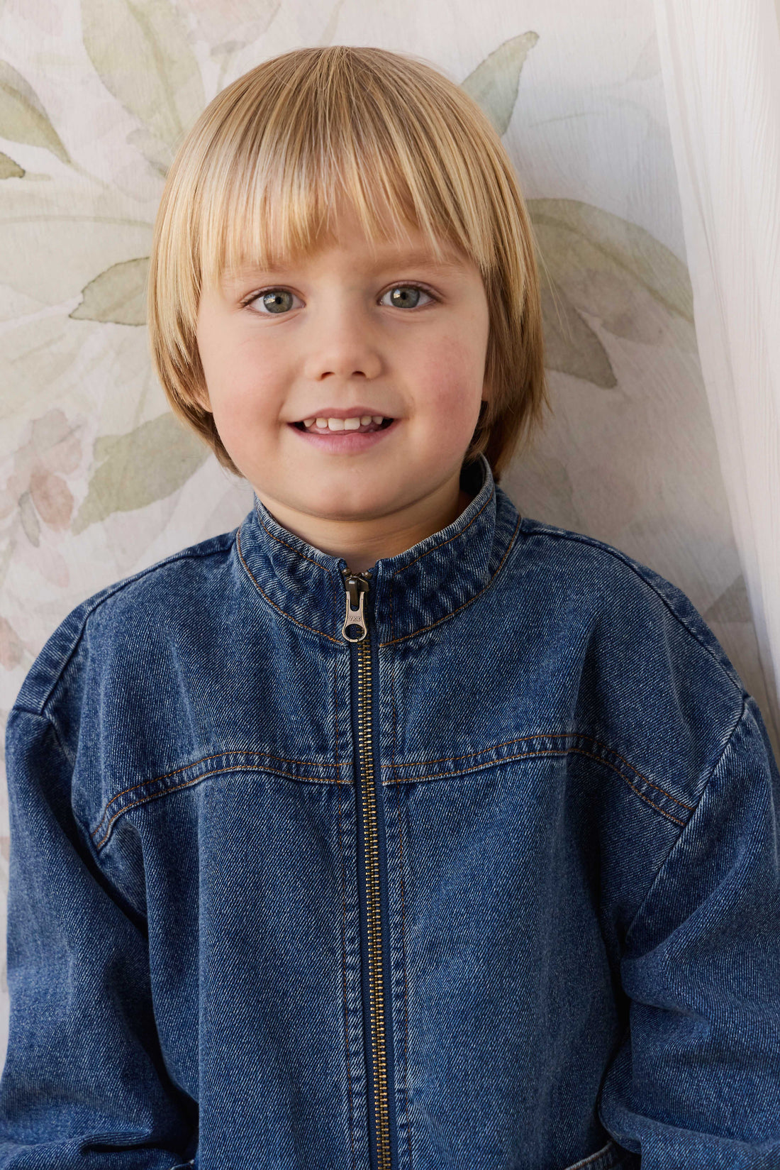 Murray Denim Jacket - Classic Wash Denim Childrens Jacket from Jamie Kay Australia