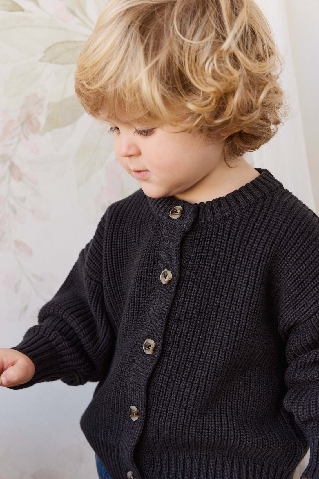Johan Knitted Cardigan - Slick Childrens Cardigan from Jamie Kay Australia