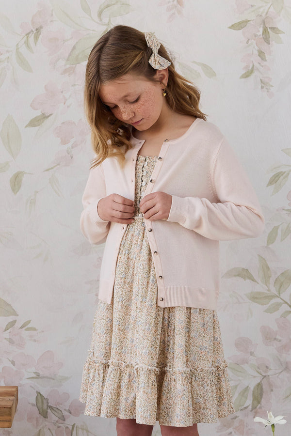 Merino Camille Cardigan - White Rabbit Childrens Cardigan from Jamie Kay Australia