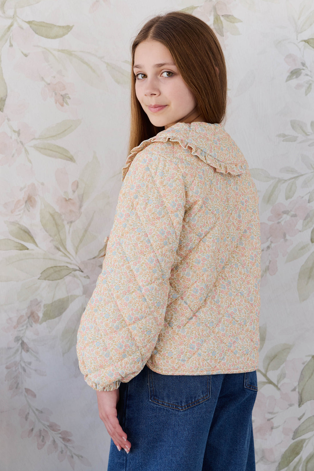 Hartlen Jacket - Tully Peach Childrens Jacket from Jamie Kay Australia